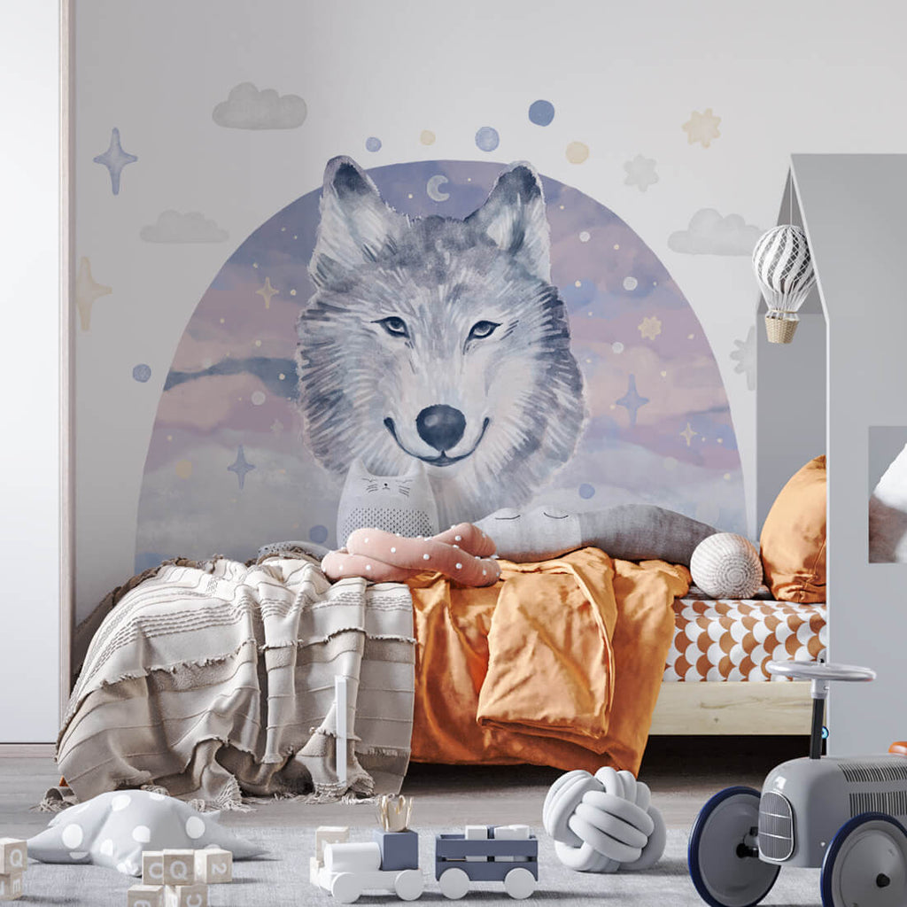 PASTELOWE-LOVE-XL-Wandtattoo_aufkleber-mint-Wolf-05