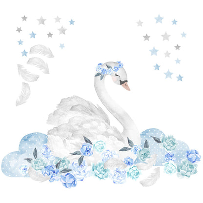 PASTELOWE-LOVE-XL-Wandtattoo_aufkleber-schwan-hellblau-01