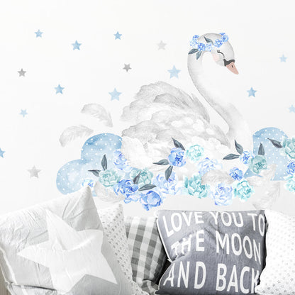 PASTELOWE-LOVE-XL-Wandtattoo_aufkleber-schwan-hellblau-03