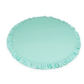 Playmat-with-ruffles-Round-100cm-COTTON-mint-moj-S100-JM-01