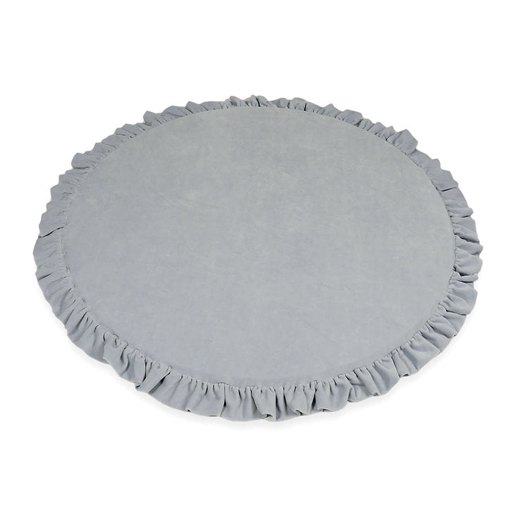Playmat-with-ruffles-Round-100cm-SOFT-VELVET-gray-moj-S100-SVLG-01