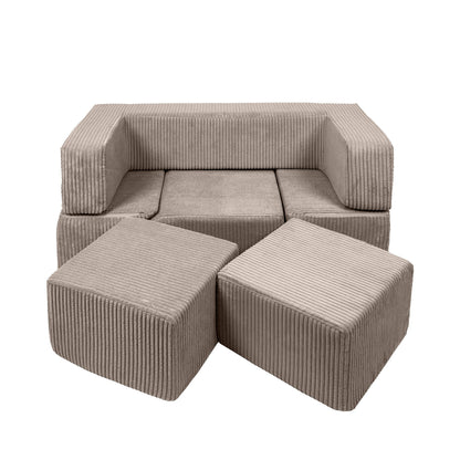Design4Kids Schaumspielset Elements Jewel Cord mit Bällebad &amp; 100 Bälle