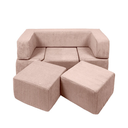 Design4Kids Schaumspielset Elements Jewel Cord mit Bällebad &amp; 100 Bälle