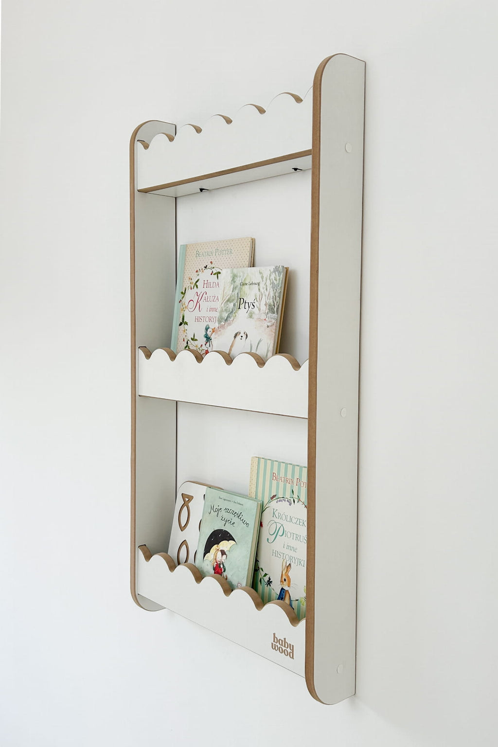 WAVE-Kinder-Holz-Regal