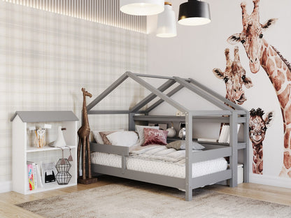 YappyKids-Hausbett-YappyHytte-aus-Massivholz-160x80-cm-Light-Grey5