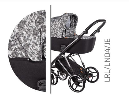die-kleine-Schnullerbacke-Baby-Merc-Kombi-Kinderwagen-La-Rosa-Ltd-LNO04