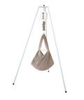 die-kleine-Schnullerbacke-QOOKIE-Swing-Federwiegen-Set-Baby-mit-Schafwoll-Matratze-Gestell-weiss-mokka