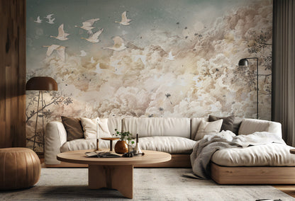dream-evening-cream-white-tapeta-w-chmury-i-ptaki-1RmV82oCilqfbJ