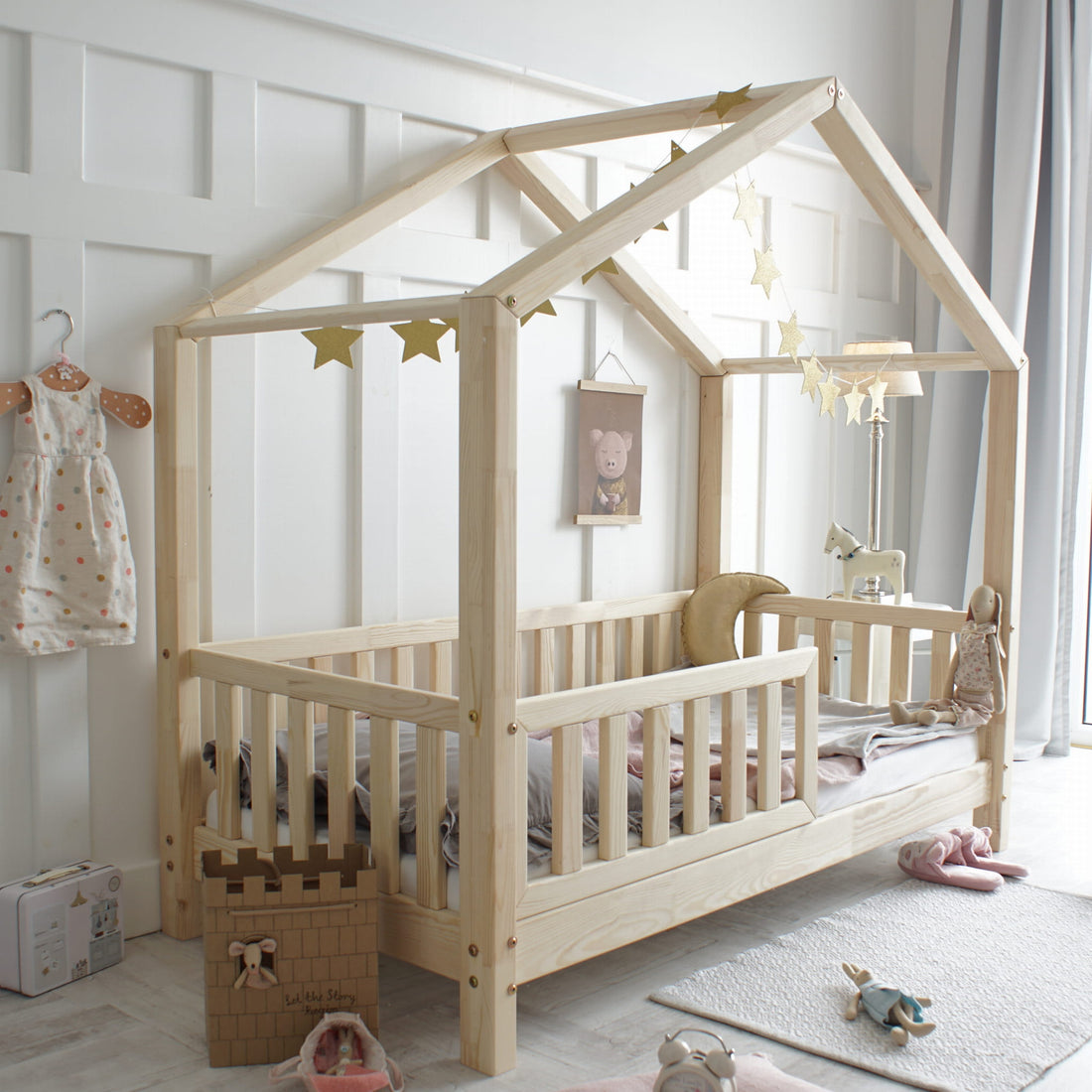 eng_pl_Housebed-with-fence-barrier-160x80-natural-feet-10-cm-fast-shipping-130_2