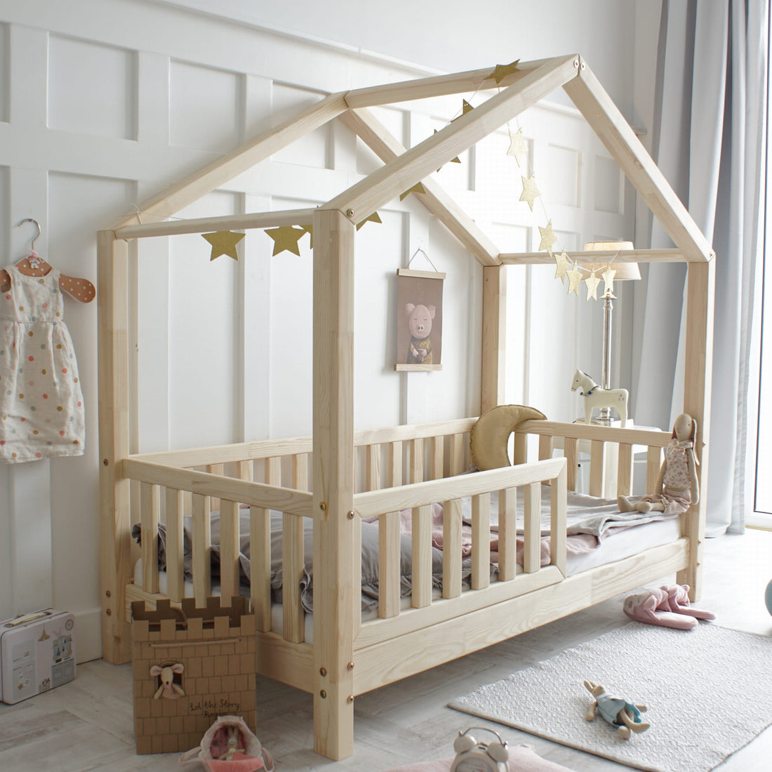 eng_pl_Housebed-with-fence-barrier-190x90-natural-fast-shipping-124_1