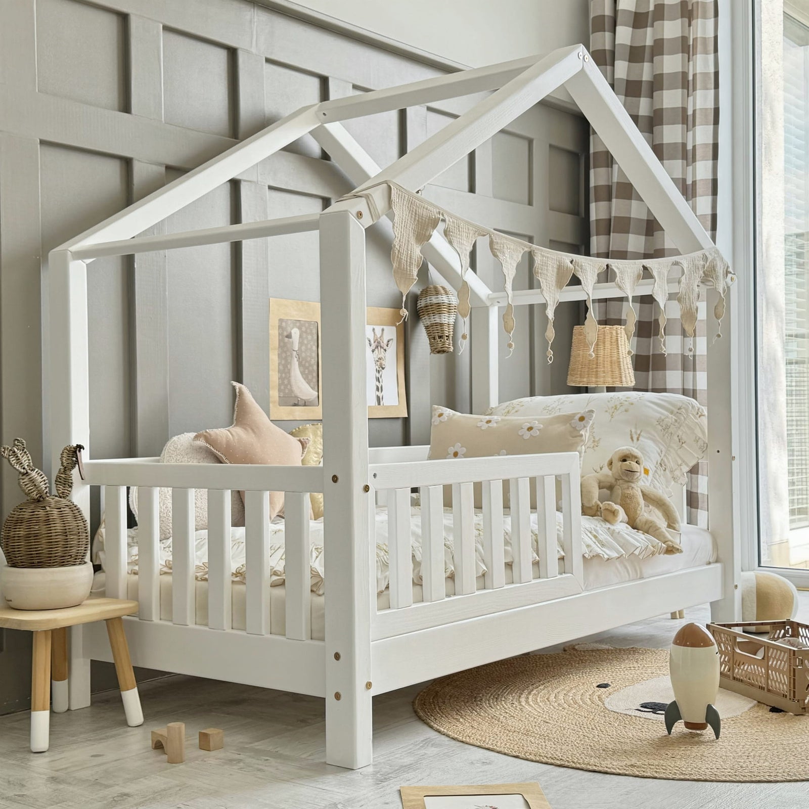 eng_pl_Housebed-with-fence-barrier-200x90-white-fast-shipping-1047_1
