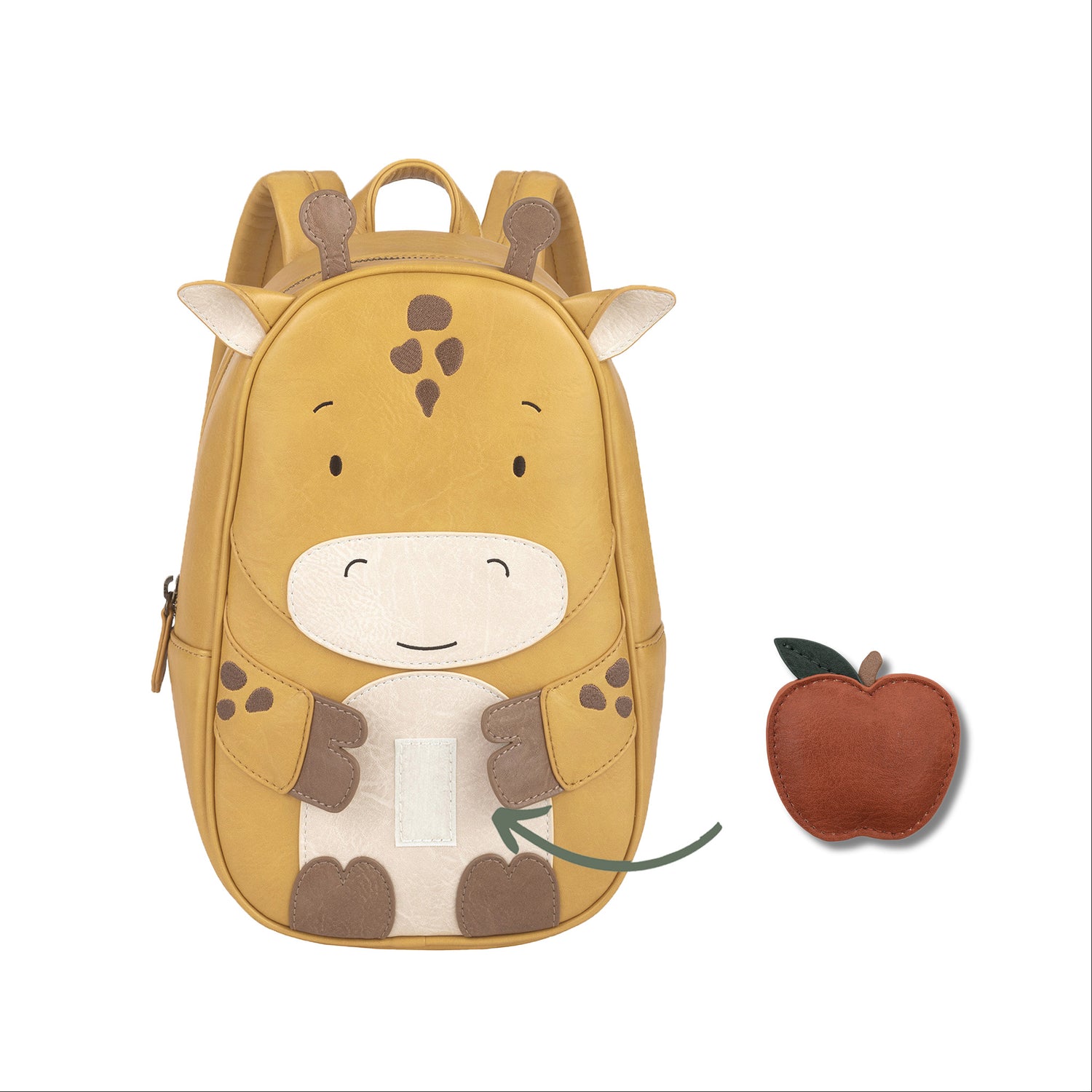 little-who-rucksack-kinderrucksack-kita-vegan-grosser-giraffe-trudy-patchfunktion