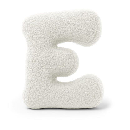 Meowbaby Alphabet Letter Pillow Off White | Bearly