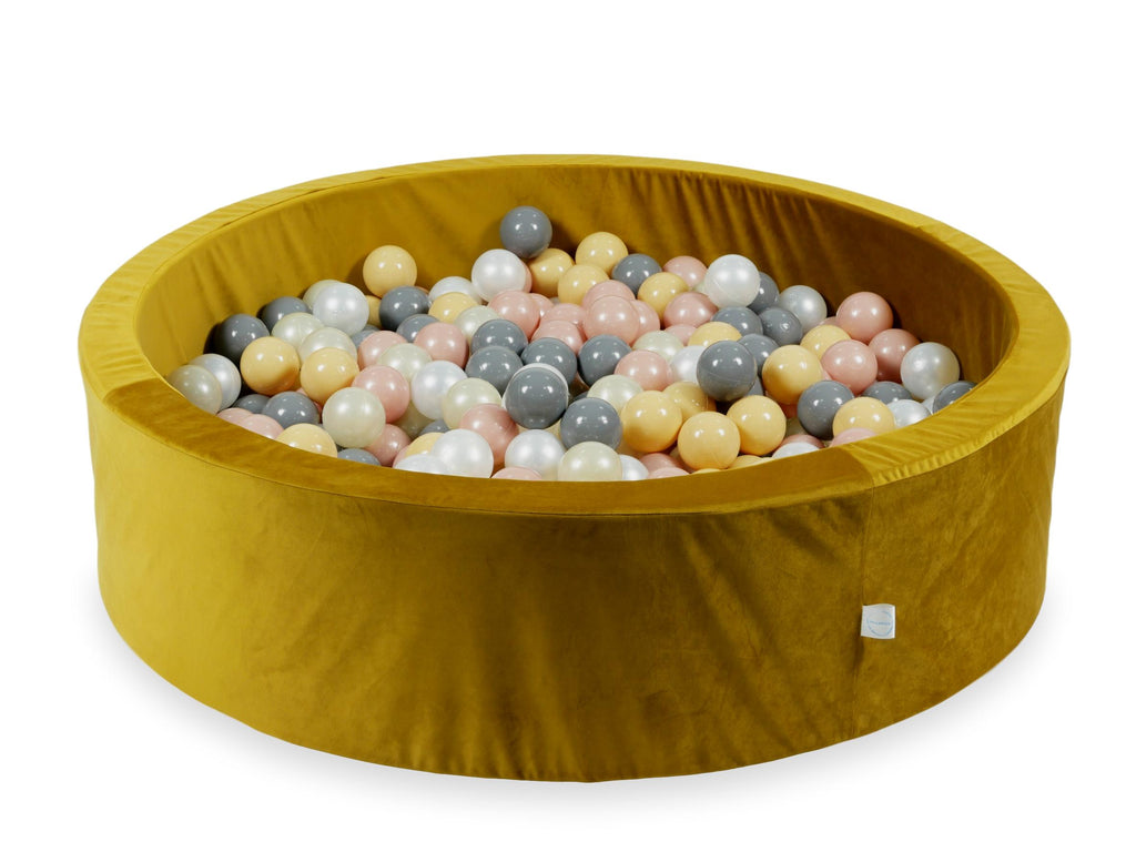 mimii-suchy-basen-110x30-velvet-zloty-400-pilek-bezowe-rozowe-zloto-jasno-zlote-perlowe-szare-ve076