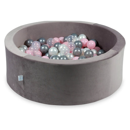 mimii-suchy-basen-velvet-lila-90x30-200-pilek-perlowe-przezroczyste-srebrne-jasnorozowe-ve007