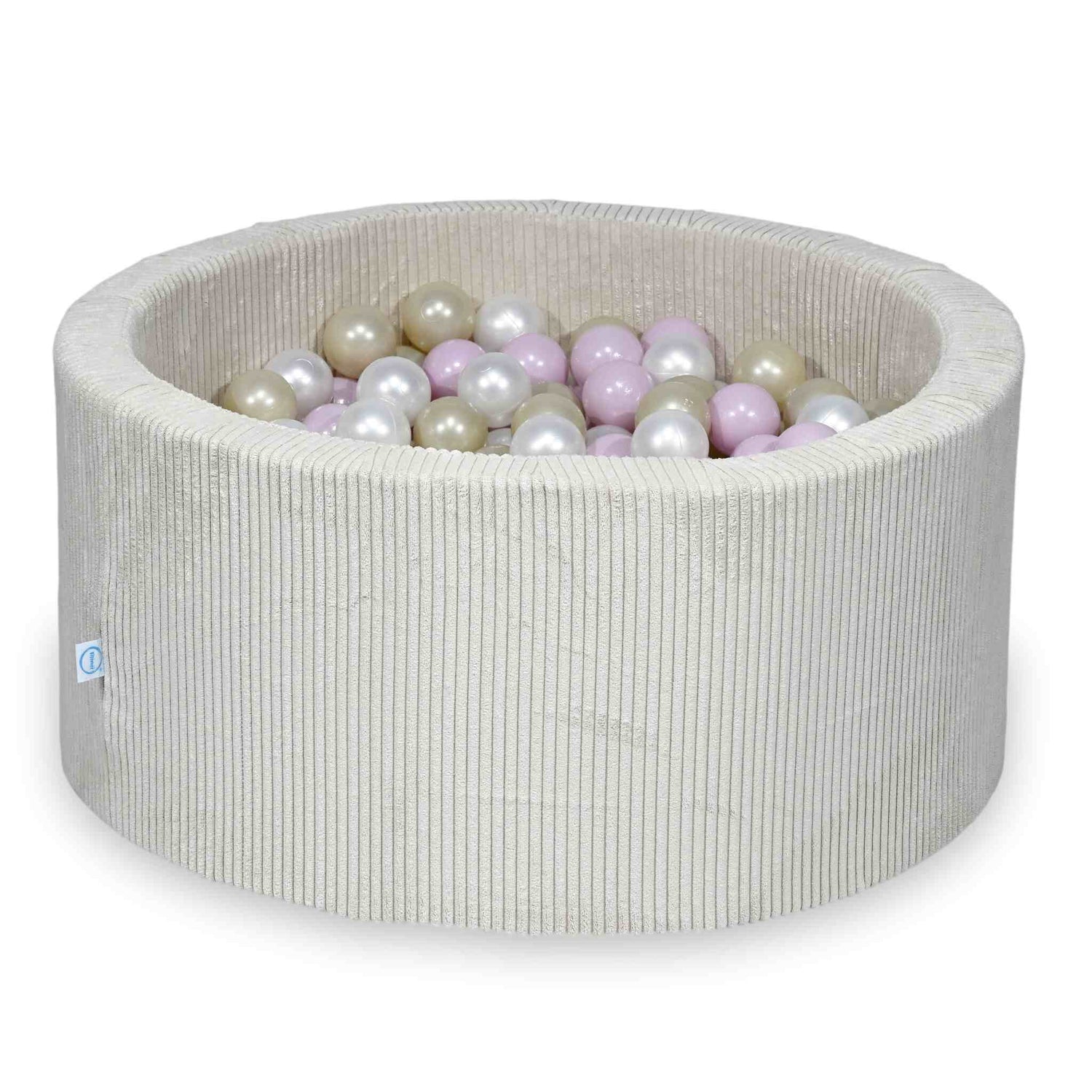 sz049-Mimii-suchy-basen-90x40-sztruks-bezowy-300-pilek-perlowe-rozowe-jasne-perlowe-jasnozlote