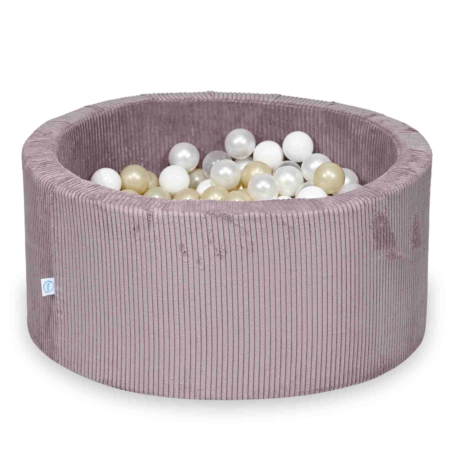 sz069-Mimii-suchy-basen-90x40-sztruks-lavender-300-pilek-przezroczyste-biale
