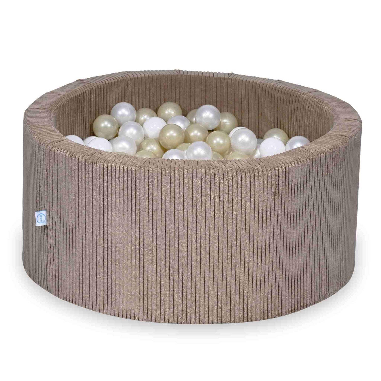 sz083-Mimii-suchy-basen-90x40-sztruks-toffee-300-pilek-biale-perlowe-jasnozlote