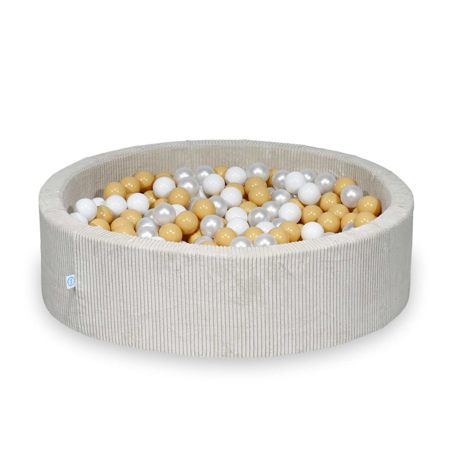 sz093-Mimii-suchy-basen-110x30-sztruks-bezowy-400-pilek-biale-perlowe-bezowe