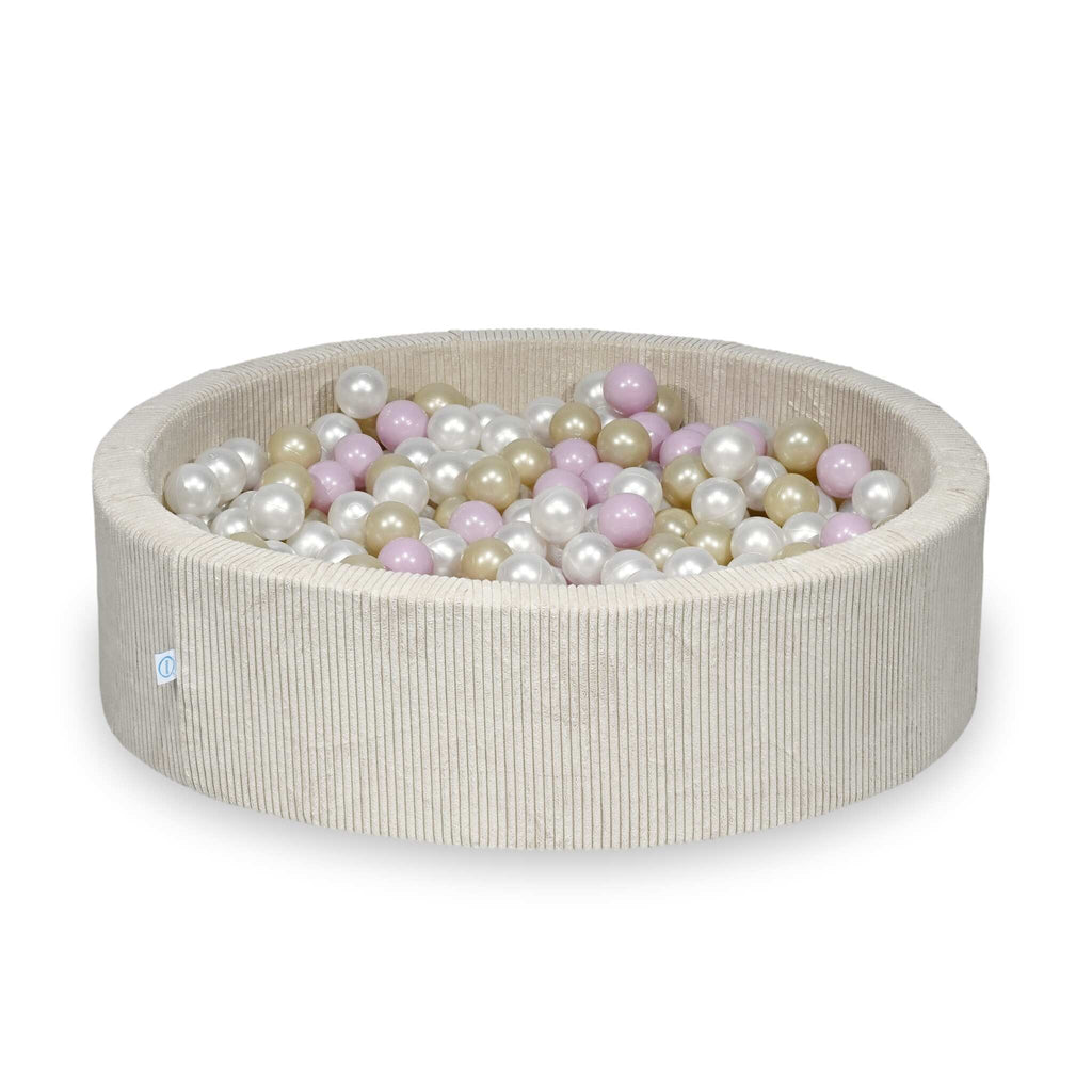 sz094-Mimii-suchy-basen-110x30-sztruks-bezowy-400-pilek-perlowe-rozowe-jasne-perlowe-jasnozlote