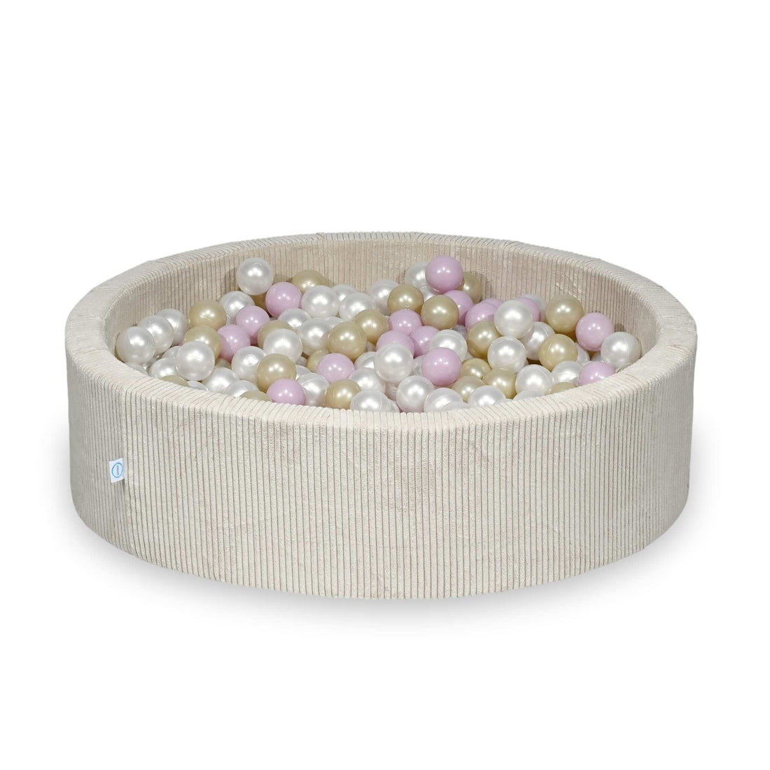 sz094-Mimii-suchy-basen-110x30-sztruks-bezowy-400-pilek-perlowe-rozowe-jasne-perlowe-jasnozlote