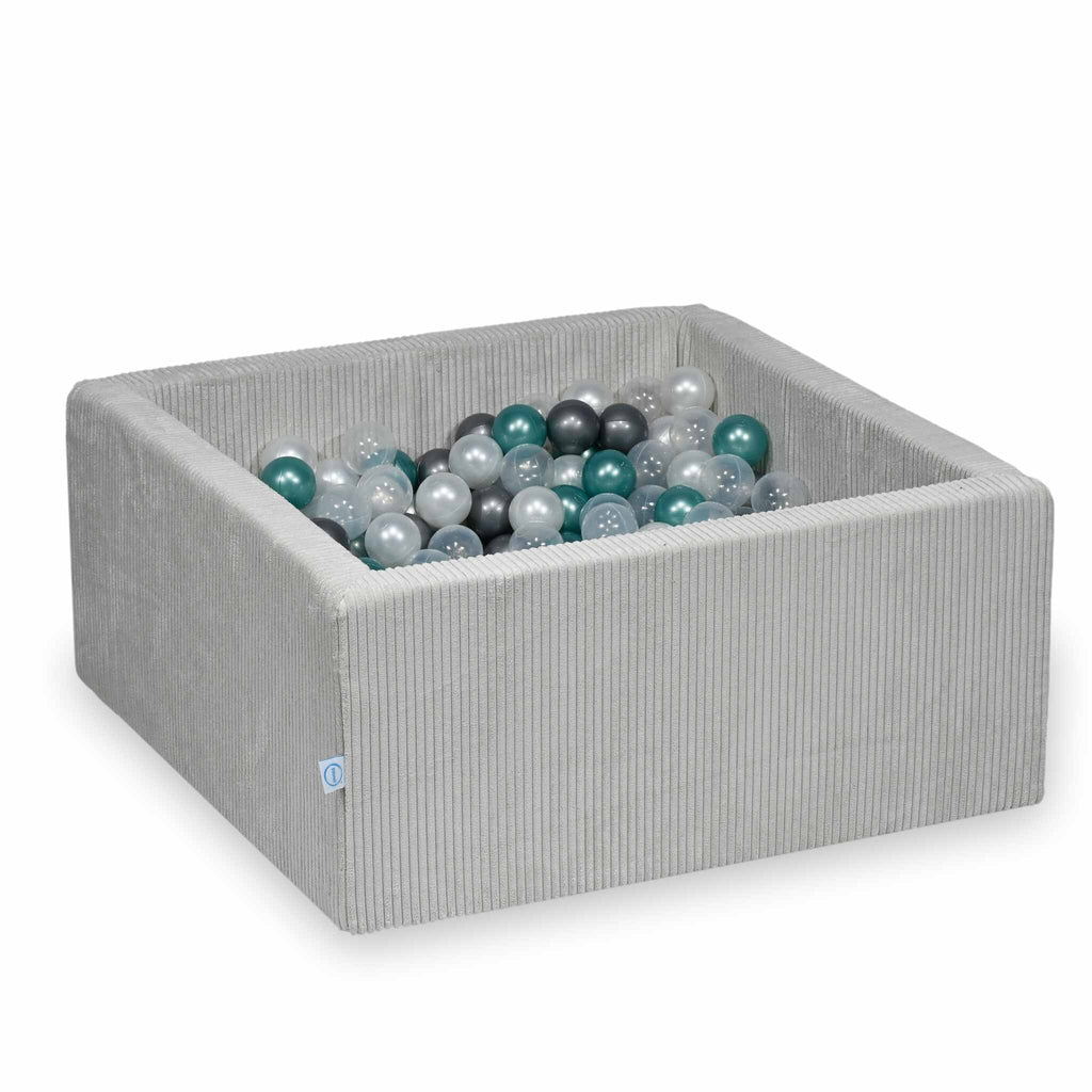 sz279-Mimii-basen-90x90x40-sztruks-szary-400-pilek-przezroczyste-perlowe-sre