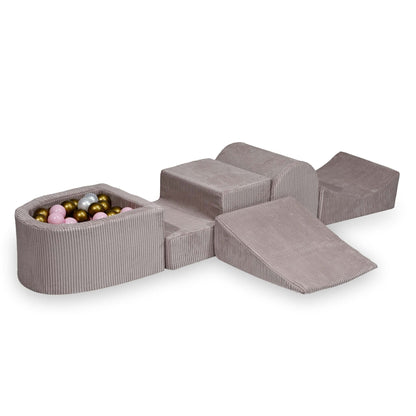 sz462-Mimii-piankowy-plac-zabaw-gorka-sztruks-jasny-roz-100-pilek