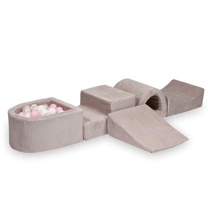 sz465-Mimii-piankowy-plac-zabaw-z-mostkiem-sztruks-jasny-roz-100-pilek