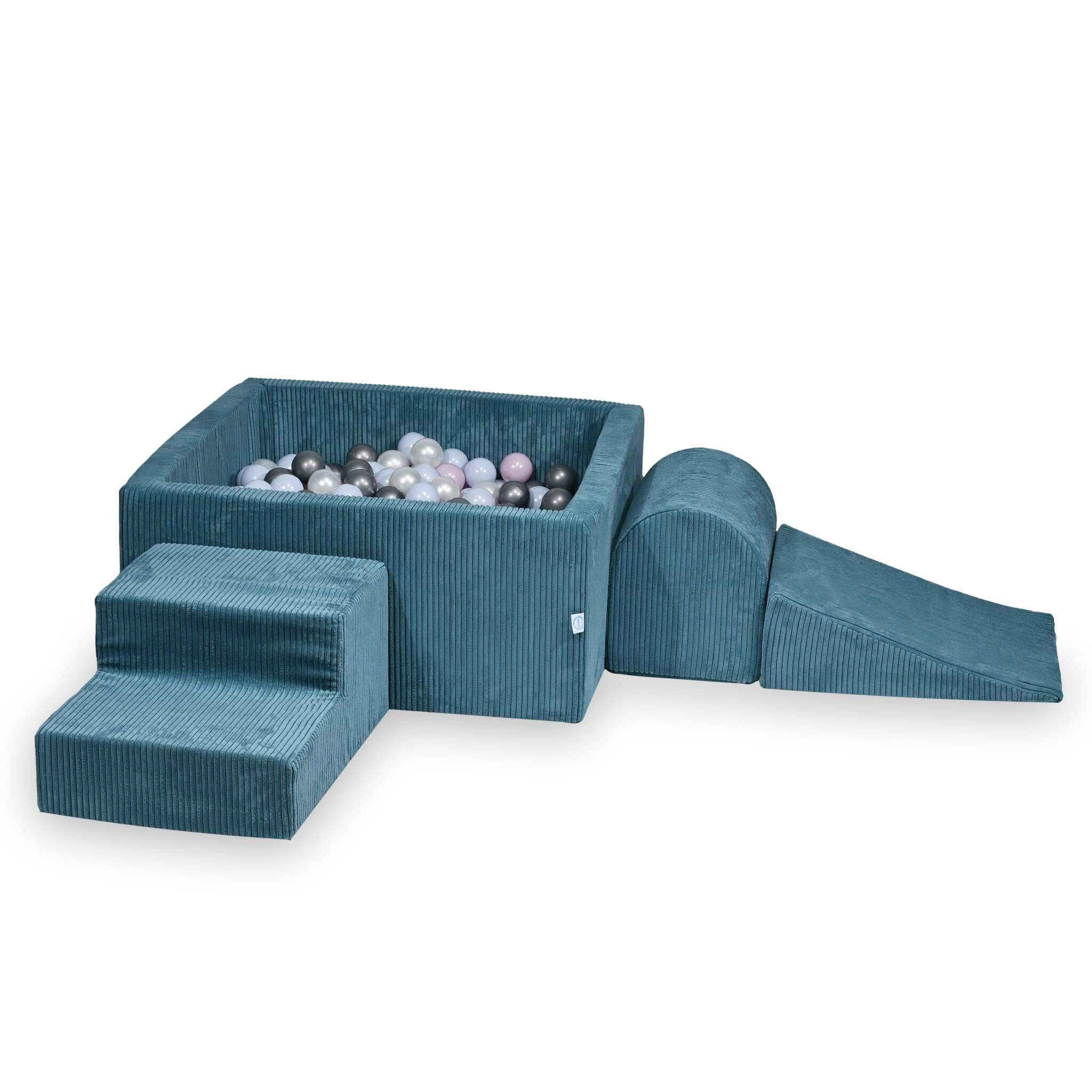 sz554-Mimii-piankowy-plac-zabaw-z-basenem-90x90x40-sztruks-niebieski-400-pilek-perlowe-srebr