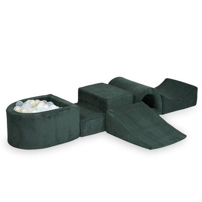 sz599-Mimii-piankowy-plac-zabaw-z-basenem-90x30-sztruks-zielony-200-pilek