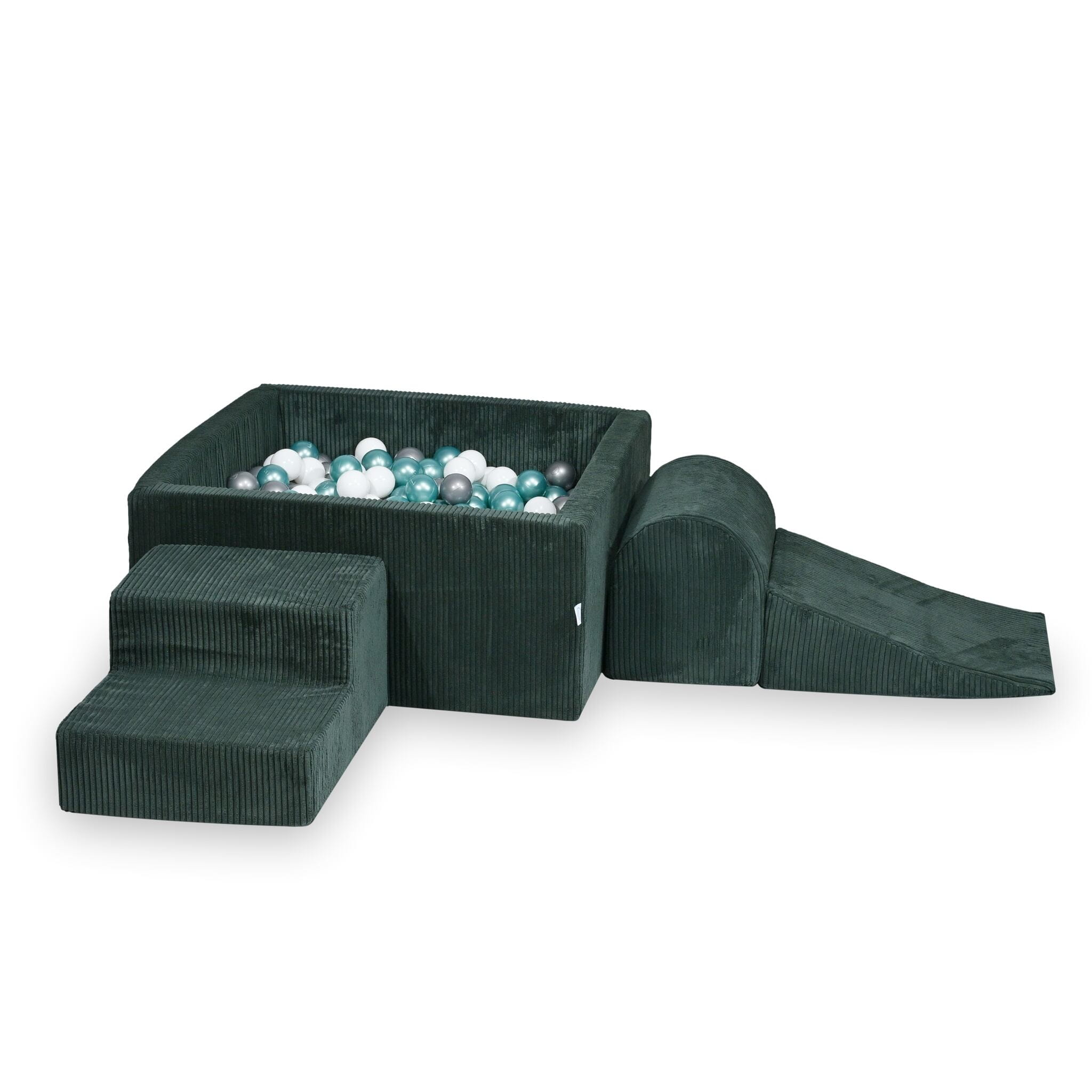 sz603-Mimii-piankowy-plac-zabaw-z-basenem-90x90x40-sztruks-zielony-400