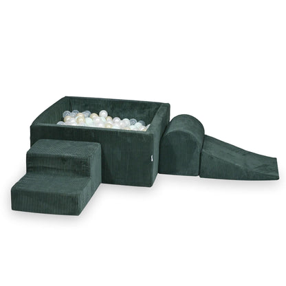 sz606-Mimii-piankowy-plac-zabaw-z-basenem-90x90x40-sztruks-zielony-400